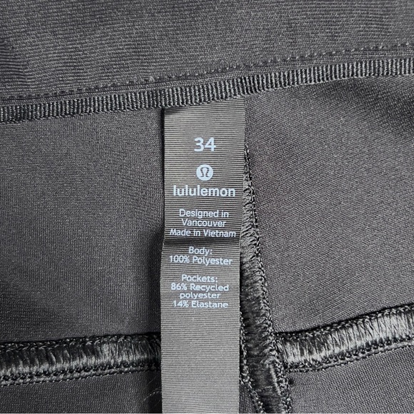 lululemon athletica ABC 5-Pocket Trousers Slim Fit - 34x32 black - Picture 4 of 11